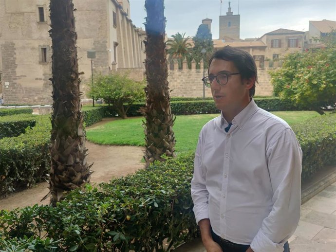 El portavoz del PSIB-PSOE en el Parlament, Iago Negueruela.