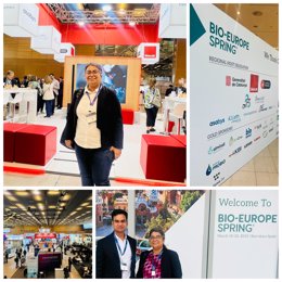 Turacoz Group exploring innovative medical communication solutions with industry experts at BioEurope Spring 2024 in Barcelona.