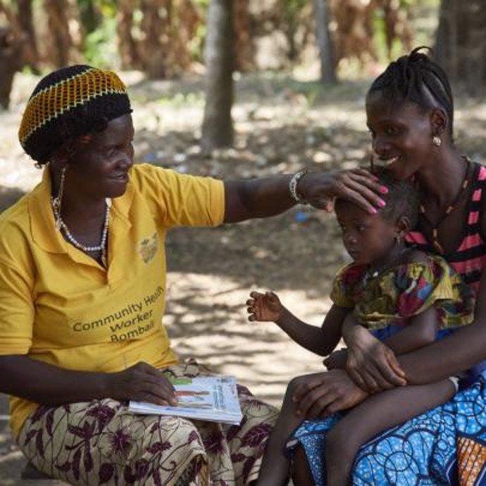 La Fundación La Caixa y Unicef España impulsan la atención sanitaria para  niños en Sierra Leona