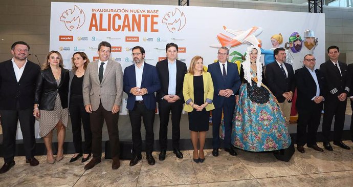 EasyJet abre su nueva base en Alicante con tres aviones, 22 rutas y un centenar trabajadores directos