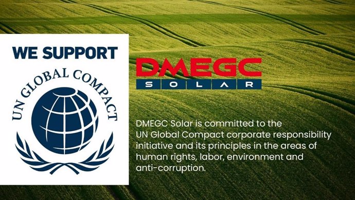 DMEGC Solar joins the United Nations Global Compact