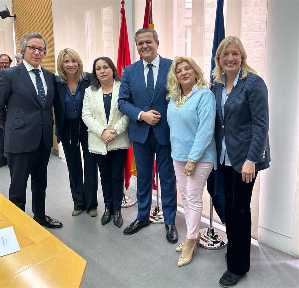 Diputados y senadores del PP.