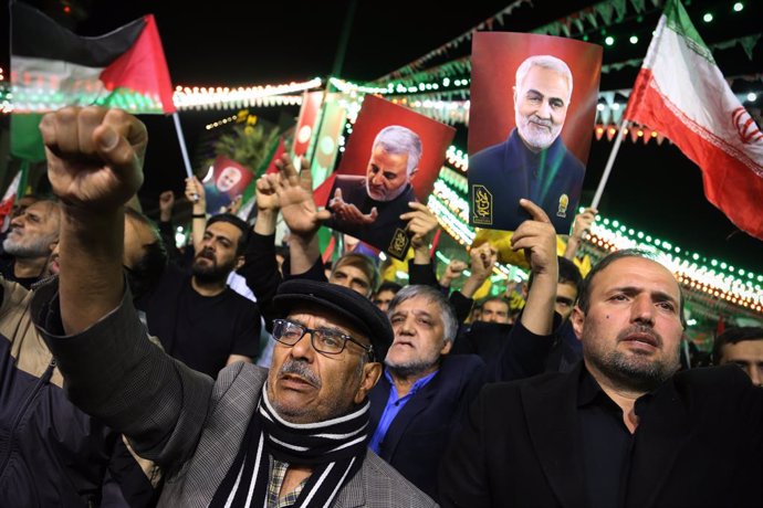 Manifestació contra Israel a Teheran