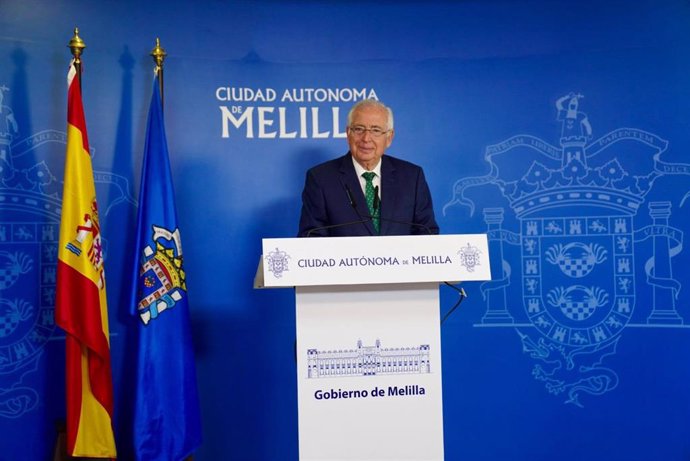El presidente de la Ciudad Autónoma de Melilla, Juan José Imbroda (PP).