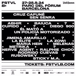 Cartel del Festival·B de Barcelona