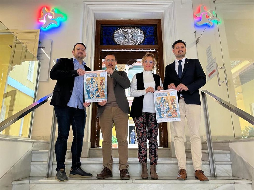 Presentación del stand del Patronato Provincial de Turismo en el 'Ficzone'