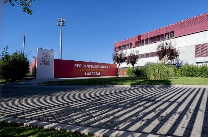 Archivo - Fachada de la Residencia Deportiva en Las Rozas (Madrid), a 28 de agosto de 2023, en Madrid (España). La Real Federación Española de Fútbol (RFEF) ha convocado hoy una reunión extraordinaria de los presidentes de Federaciones Territoriales, dond