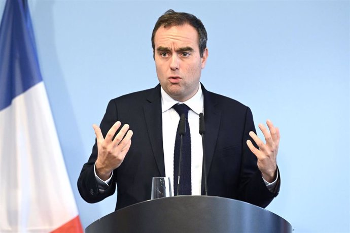 El ministro de Defensa de Francia, Sébastien Lecornu