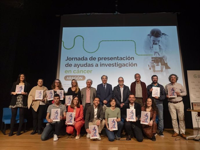 Presentación de las ayudas a investigación de la Asociación Española Contra el Cáncer (AECC).