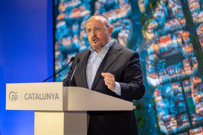 El president del PP a Catalunya i candidat a les properes eleccions catalanes, Alejandro Fernández