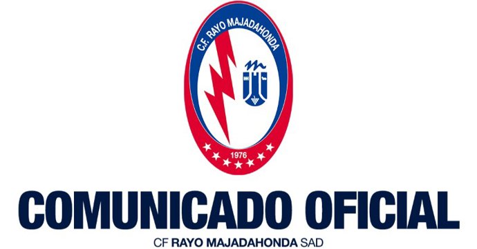 Comunicado oficial del CF Rayo Majadahonda.