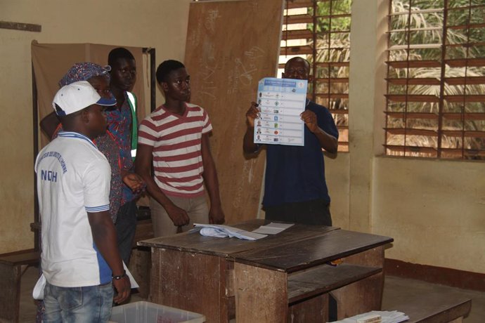 Archivo - Imagen de archivo de elecciones presidenciales en Togo