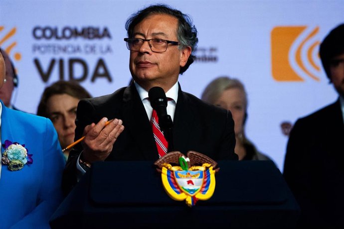 Archivo - El presidente de Colombia, Gustavo Petro