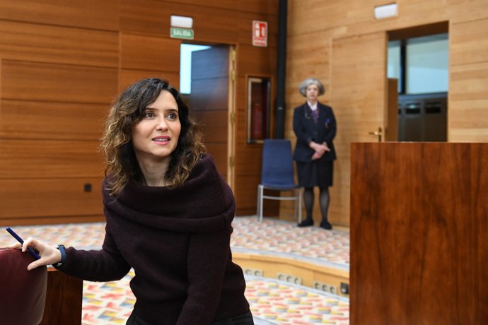Isabel Díaz Ayuso, presidenta de la Comunidad de Madrid