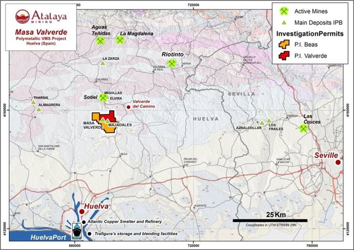 Archivo - Plano de 'Masa Valverde'.
