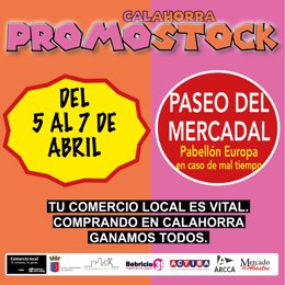 El Paseo del Mercadal acoge la Feria de oportunidades Promostock del 5 al 7 de abril
