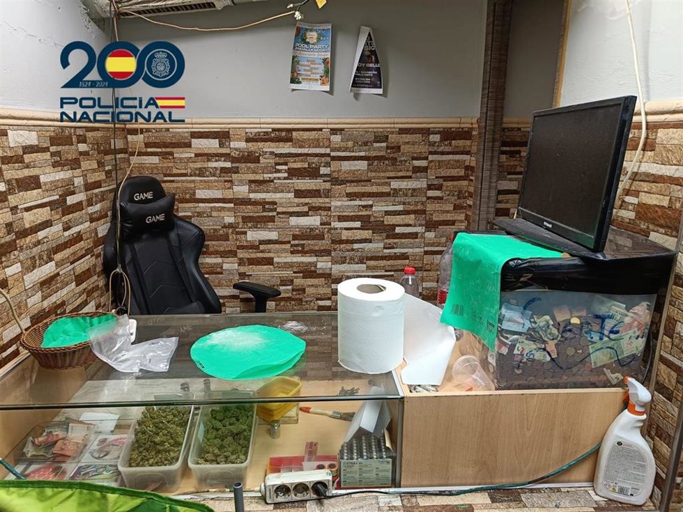 Imagen del "supermercado de drogas"
