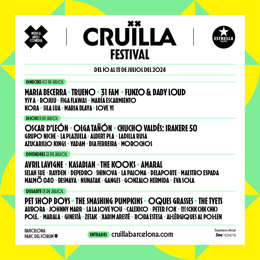 Cartel del Festival Crulla 2024