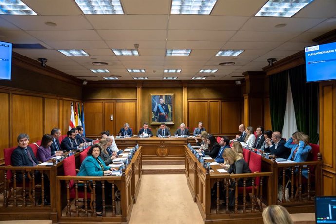 Pleno de la Diputación de Almería.