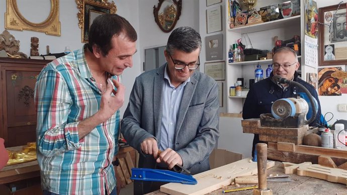 Visita al taller de Esteban Jiménez Blanco