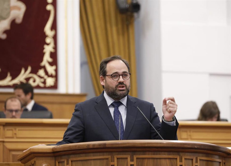 Paco Núñez, en sede parlamentaria