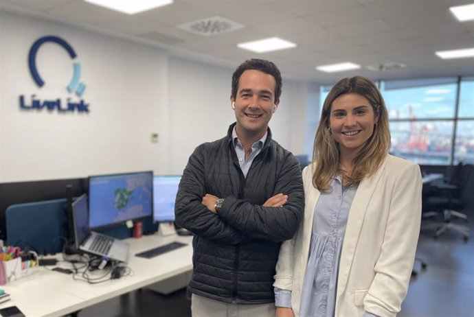 Jesús Carnerero y Beatriz Martín, cofundadores de Livelink Motor.