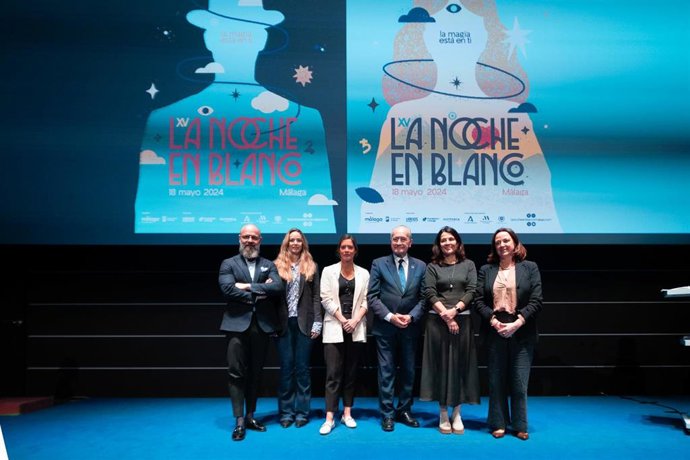 Presentación de la imagen de la XV edición de la Noche en Blanco