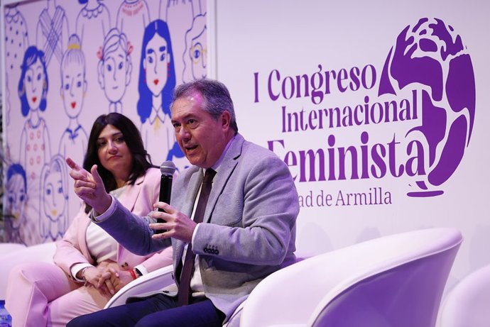 Loli Cañavate y Juan Espadas