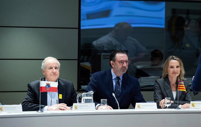 El consejero de Empleo, Eduardo Arasti, en la Conferencia Sectorial de Empleo