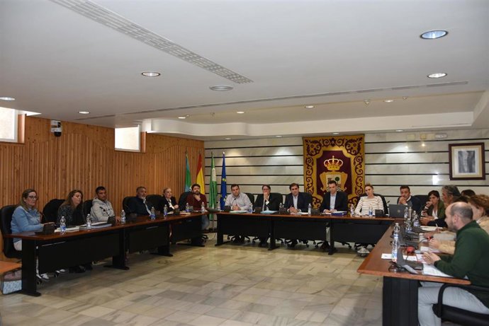 Pleno del Ayuntamiento de Punta Umbría (Huelva).