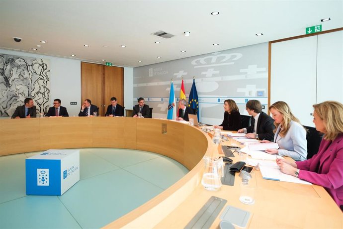 Imaxe do Consello da Xunta deste xoves.