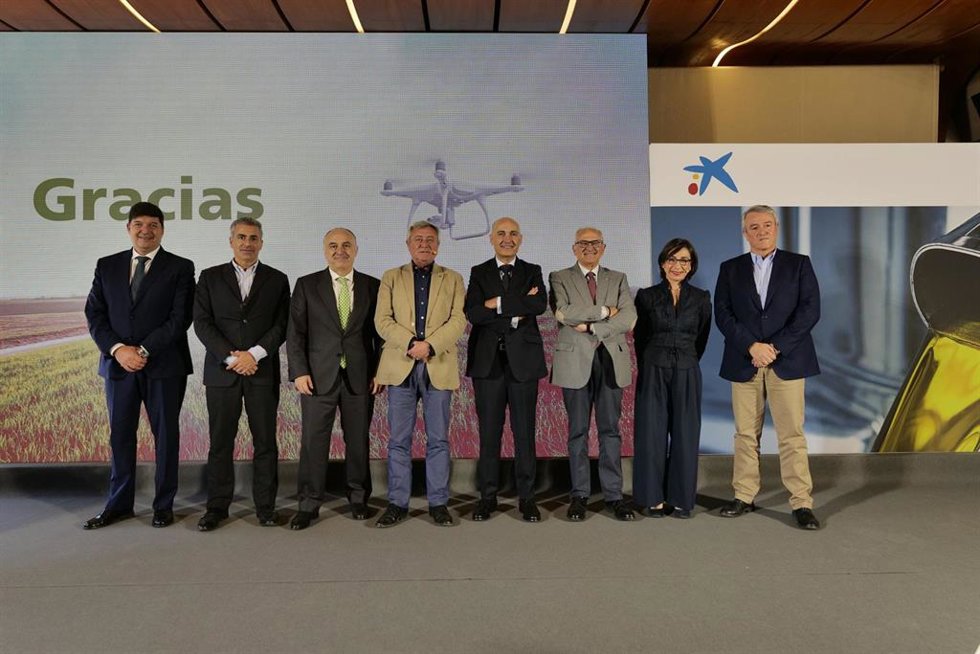 Participantes en la Jornada AgroBank sobre olivar.