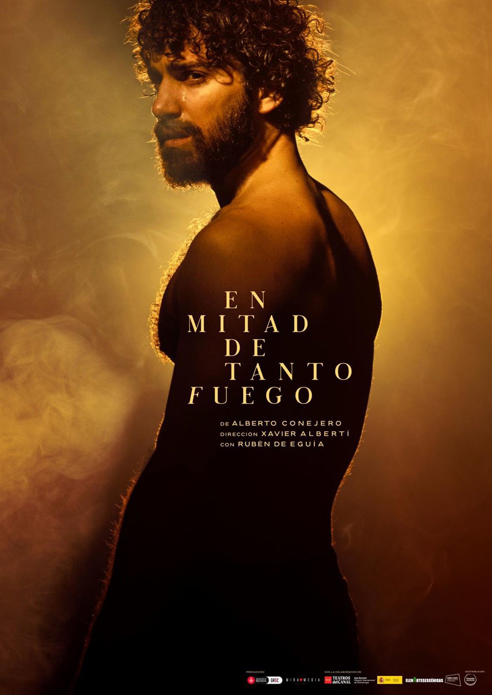 Cartel de 'En mitad de tanto fuego'.