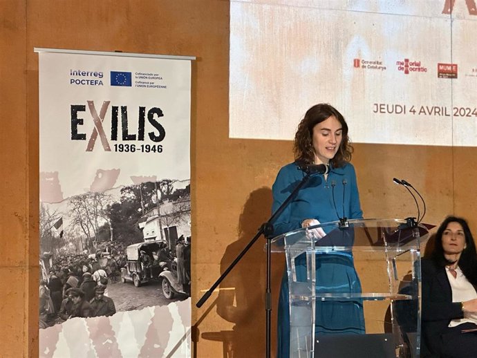 La consellera de Justicia, Derechos y Memoria de la Generalitat, Gemma Ubasart