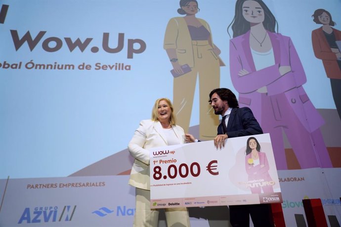 La gaditana Ana María Prieto, ganadora del wow.Up con su proyecto 'InverAir'