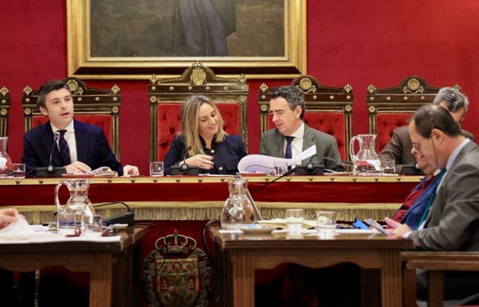 Archivo - Pleno del Ayuntamiento de Granada, en imagen de archivo