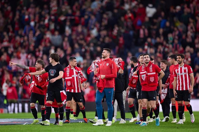 Archivo - Imagen de archivo de jugadores del Athletic 