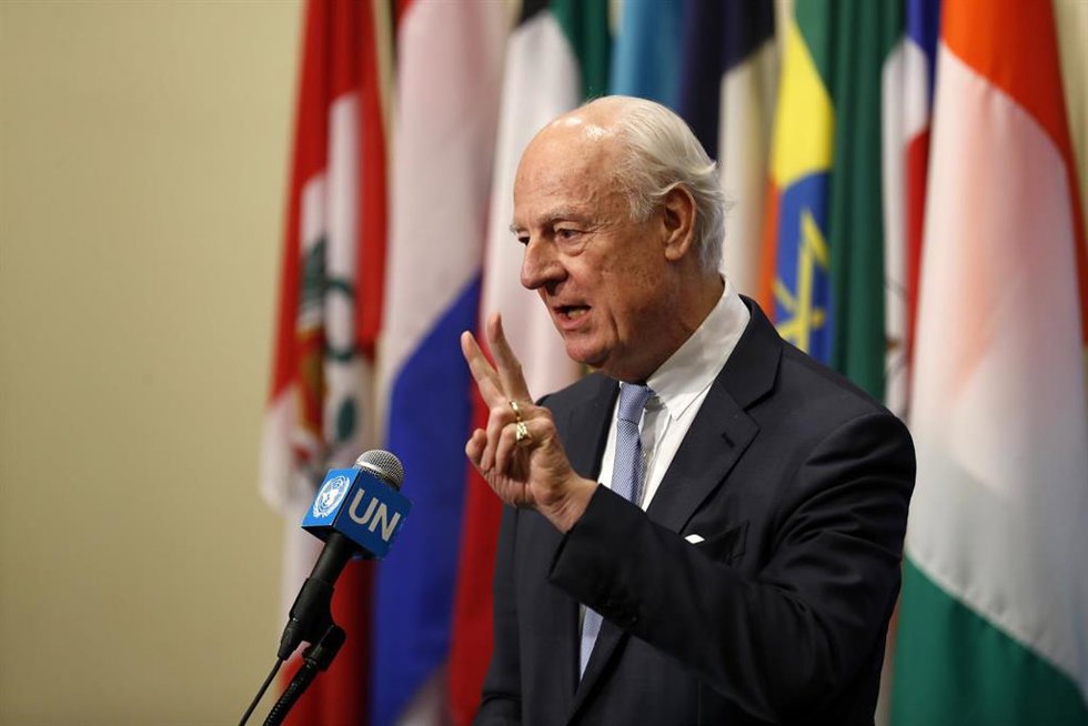 Archivo - El enviado de la ONU para el Sáhara Occidental, Staffan de Mistura