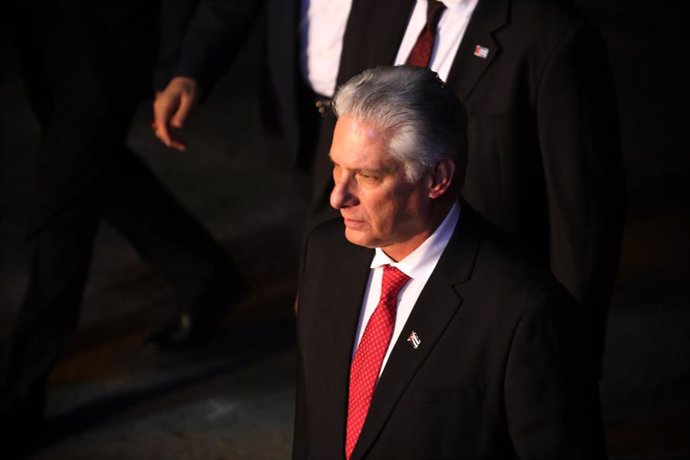 Archivo - El presidente de Cuba, Miguel Díaz-Canel