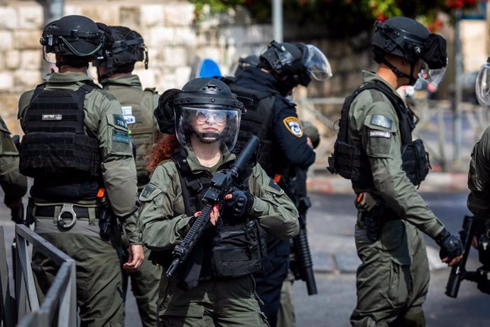 Archivo - Agentes de la Policía de Israel (archivo).