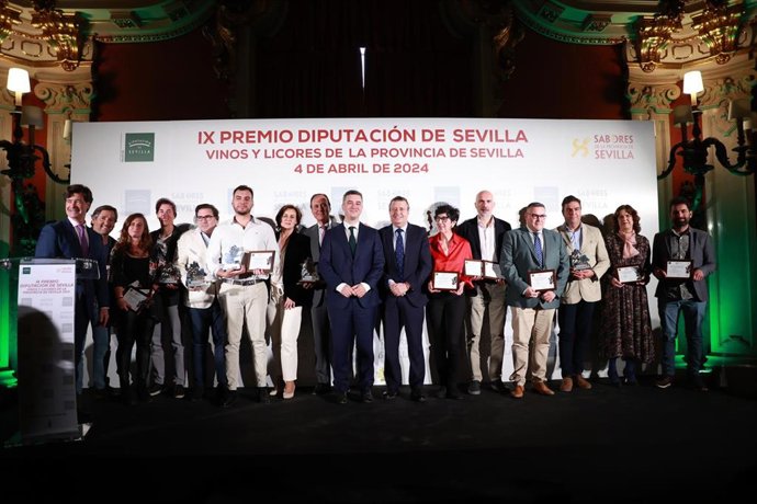 Entrega de los IX Premios Provinciales de Virnos y Licores de Sevilla
