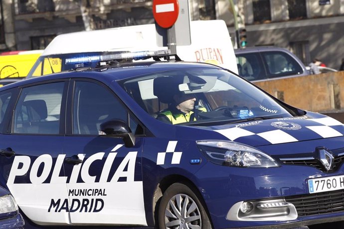 Archivo - Coche de la policía municipal de Madrid