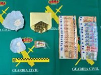 Detenido en Casar de Cáceres con 228 dosis de ketamina, 55 gramos de hachís y 13 gramos de marihuana