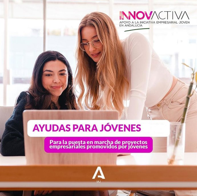 Subvenciones Innovactiva para jóvenes emprendedores de la Junta de Andalucía