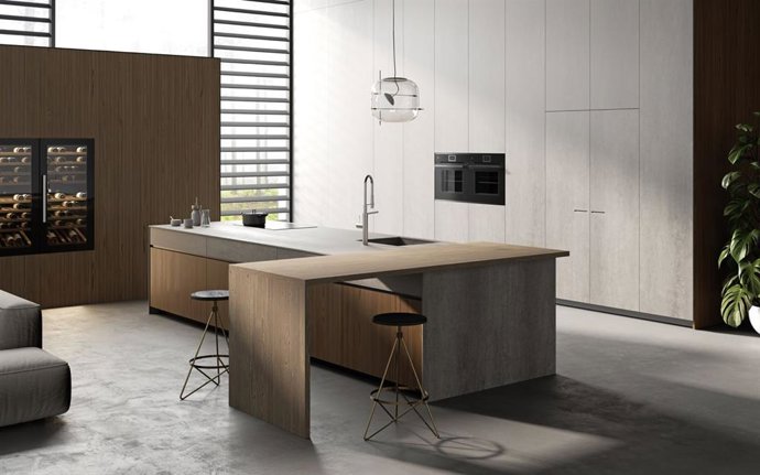 Cocina equipada con electrodomésticos de Küppersbusch.