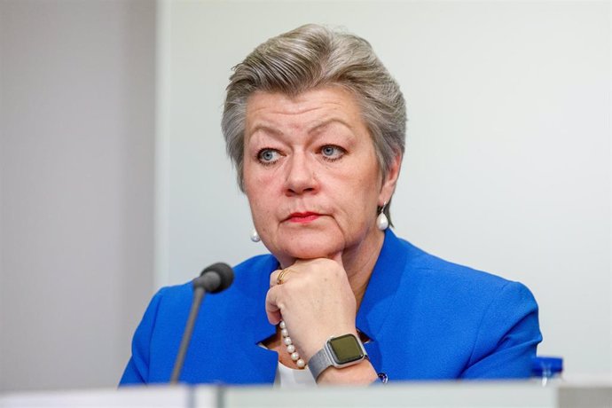 Ylva Johansson, comisaria europea de Asuntos de Interior.  