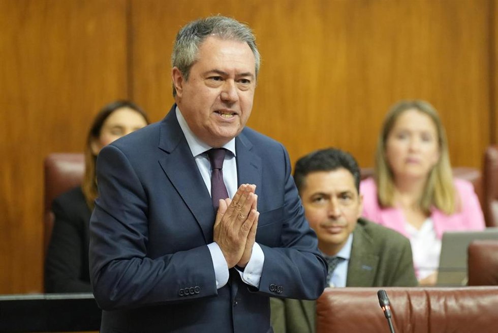 Archivo - El secretario general del PSOE A, Juan Espadas