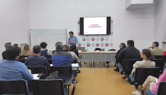 Jornada de UGT sobre riesgos psicosociales y accidentes laborales