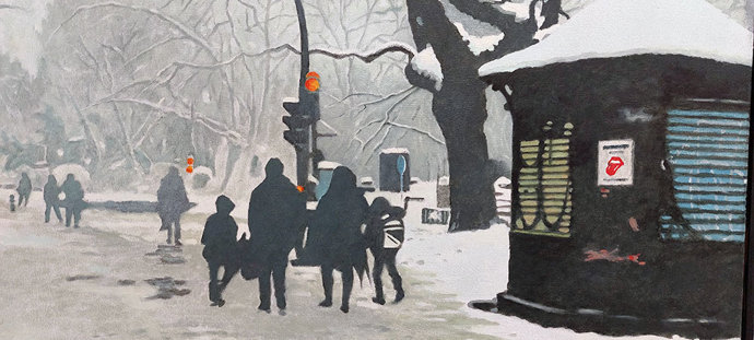 Una de las obras expuestas.