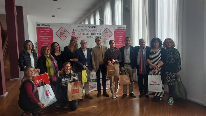 Presentación de la XVII Gala del Comercio en el Teatro Calderón de Valladolid.